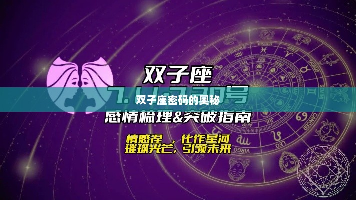 双子座密码的奥秘